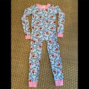 Hanna Anderson bunny pajamas Size 10